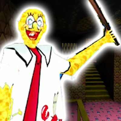 Скачать взломанную SPONGE granny Scary Yellow Mod: Horror Game [Много монет] MOD apk на Андроид
