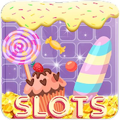 Скачать взломанную Sweet Candy Slot Machine [Много денег] MOD apk на Андроид