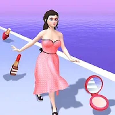 Скачать взломанную Girl Runner 3D [Много монет] MOD apk на Андроид