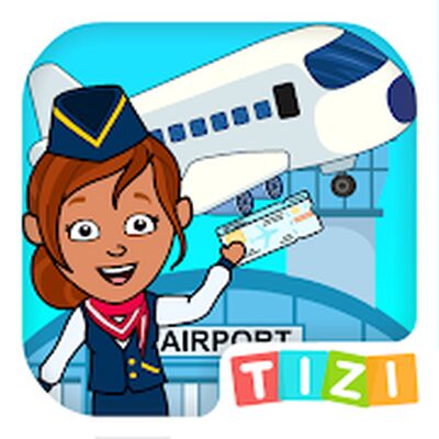 Скачать взломанную Аэропорт Тизи: Самолеты игры [Мод меню] MOD apk на Андроид