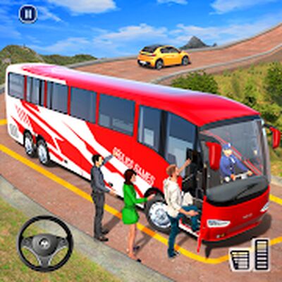Скачать взломанную Автобус вождения 3d: Bus Игры [Много монет] MOD apk на Андроид