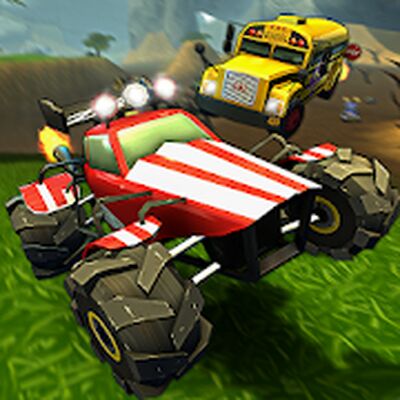 Скачать взломанную Crash Drive 2 - гоночная игра [Много монет] MOD apk на Андроид
