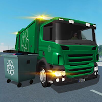 Скачать взломанную Trash Truck Simulator [Много денег] MOD apk на Андроид