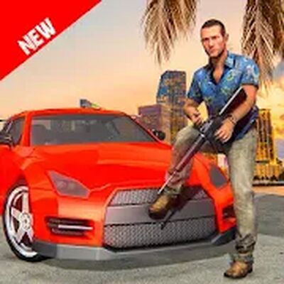 Скачать New Grand City Vegas: Thugs Crime Gangster Game 3D [Unlocked] RUS apk на Андроид