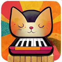 Скачать взломанную Кошка Фортепиано мяукает, Игры [Бесплатные покупки] MOD apk на Андроид