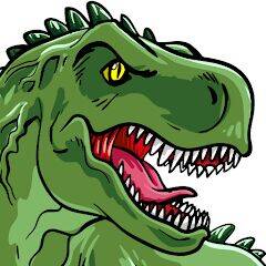 Скачать взломанную Динозавры Раскраска Игра Дино [Бесплатные покупки] MOD apk на Андроид