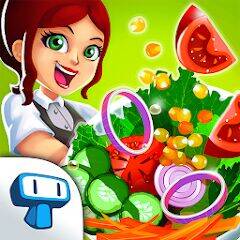 Скачать взломанную My Salad Bar: Veggie Food Game [Много монет] MOD apk на Андроид