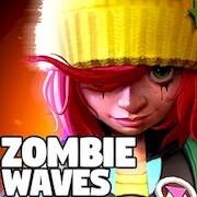 Скачать взломанную Zombie Waves [Много монет] MOD apk на Андроид