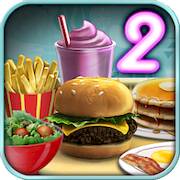 Скачать взломанную Burger Shop 2 [Много монет] MOD apk на Андроид