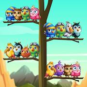 Скачать взломанную Bird Sort Puzzle: Color Game [Бесплатные покупки] MOD apk на Андроид