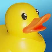 Скачать взломанную Rubber Duck 3D - Relaxing Game [Много денег] MOD apk на Андроид