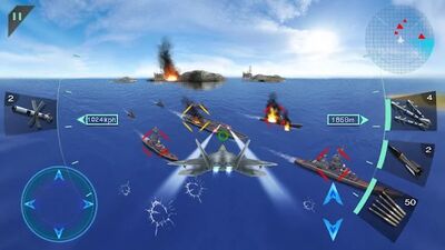 Скачать взломанную Воздушные битвы 3D [Мод меню] MOD apk на Андроид