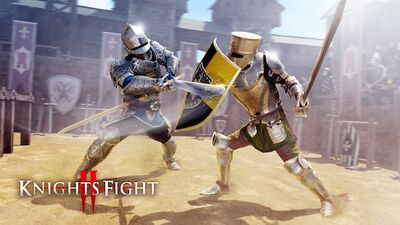 Скачать взломанную Knights Fight 2: честь и слава [Бесплатные покупки] MOD apk на Андроид