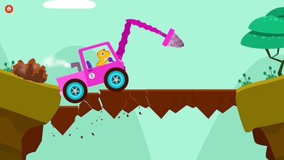 Скачать взломанную Динозаврик Землекоп - Игры про грузовики для детей [Бесплатные покупки] MOD apk на Андроид