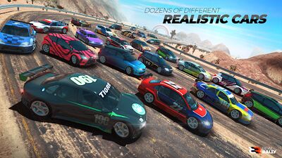 Скачать взломанную Real Rally: Drift & Rally Race [Много монет] MOD apk на Андроид