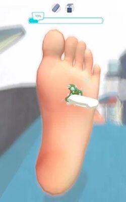 Скачать взломанную Foot Clinic - ASMR Feet Care [Много монет] MOD apk на Андроид