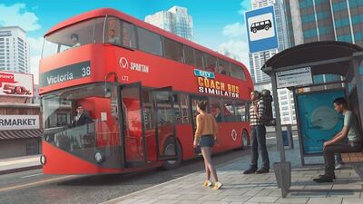 Скачать взломанную City Coach Bus Simulator 3D [Мод меню] MOD apk на Андроид