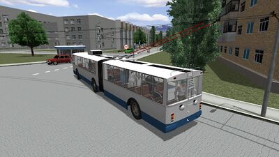 Скачать взломанную Симулятор троллейбуса 3D 2018 [Много денег] MOD apk на Андроид