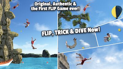 Скачать взломанную Flip Diving [Бесплатные покупки] MOD apk на Андроид