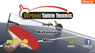 Скачать взломанную Virtual Table Tennis [Много денег] MOD apk на Андроид