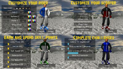 Скачать взломанную Snowscooter Freestyle Mountain [Мод меню] MOD apk на Андроид