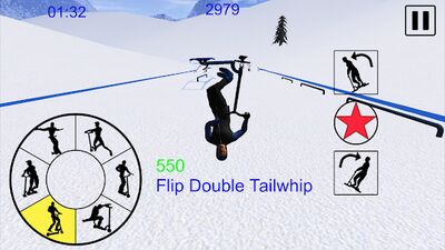 Скачать взломанную Snowscooter Freestyle Mountain [Мод меню] MOD apk на Андроид