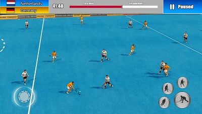 Скачать взломанную Игра полевой хоккей [Бесплатные покупки] MOD apk на Андроид