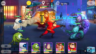 Скачать взломанную Disney Heroes: Battle Mode [Много монет] MOD apk на Андроид