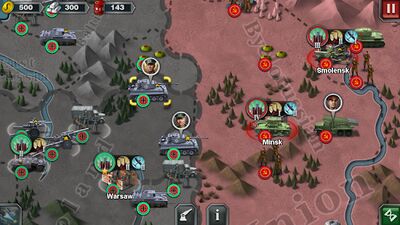 Скачать взломанную World Conqueror 3-WW2 Strategy [Много монет] MOD apk на Андроид