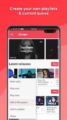 Скачать Stream : бесплатная музыка [Premium] RUS apk на Андроид