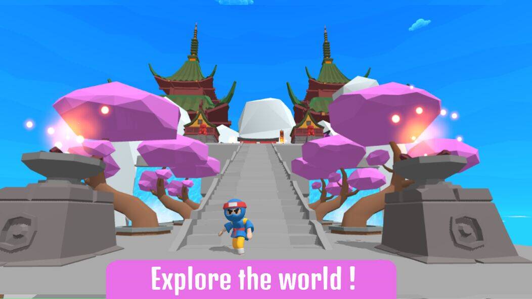 Скачать взломанную Ninja World Adventure [Бесплатные покупки] MOD apk на Андроид
