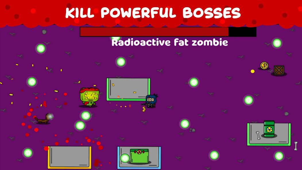 Скачать взломанную Zombie Loop - Shooter survival [Бесплатные покупки] MOD apk на Андроид