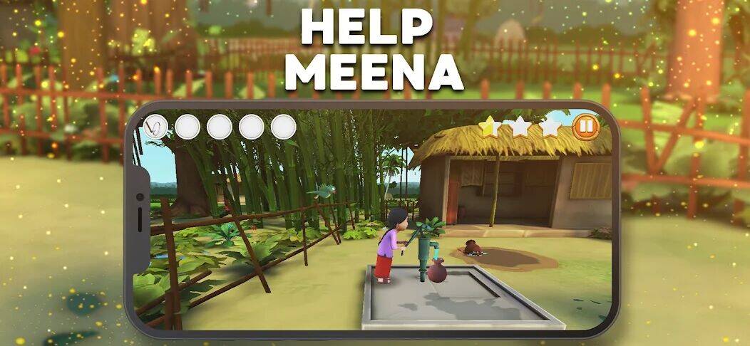 Скачать взломанную Meena Game 2 [Бесплатные покупки] MOD apk на Андроид