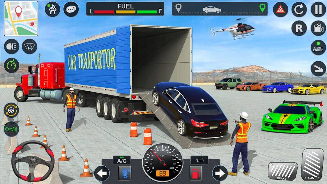 Скачать взломанную автомобиль перевозчик грузовик [Мод меню] MOD apk на Андроид