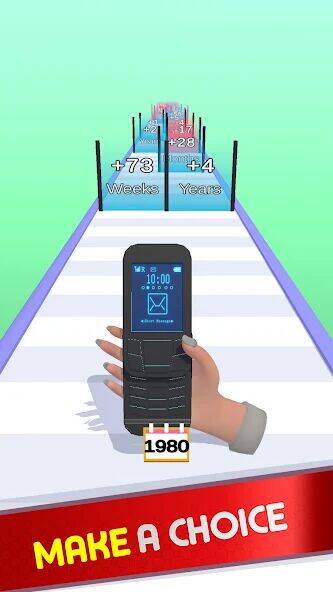 Скачать взломанную Phone Runner Evolution Race 3D [Бесплатные покупки] MOD apk на Андроид