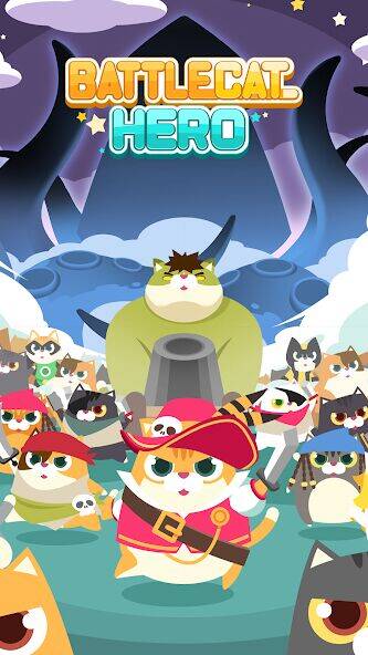 Скачать взломанную Battle Cat Hero [Мод меню] MOD apk на Андроид