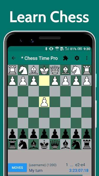 Скачать взломанную Chess Time - Multiplayer Chess [Мод меню] MOD apk на Андроид