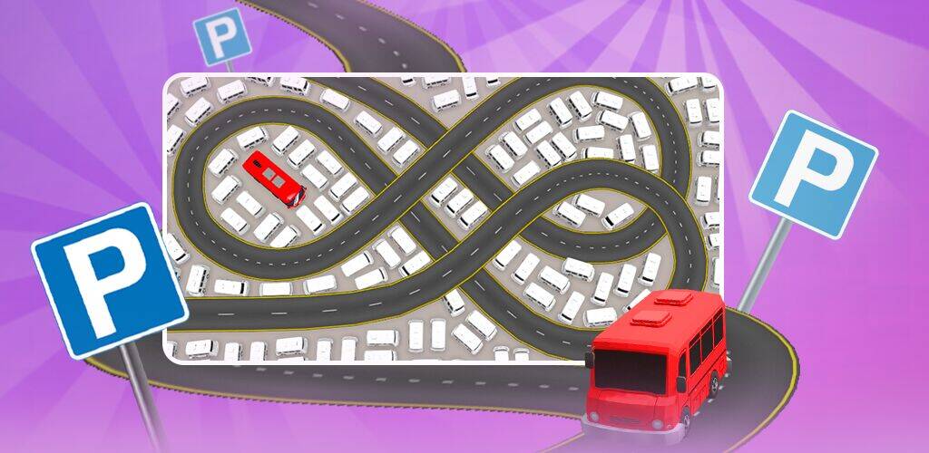 Скачать взломанную Parking Jam Bus Parking Games [Бесплатные покупки] MOD apk на Андроид