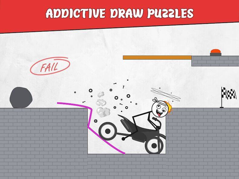 Скачать взломанную Draw Bridge: Puzzle Games [Много денег] MOD apk на Андроид