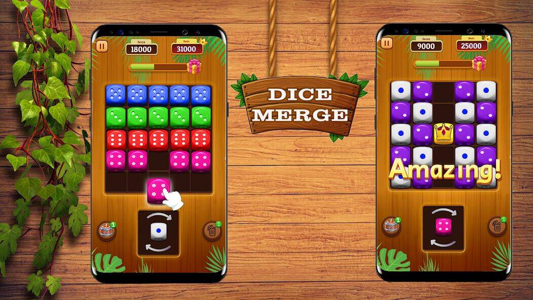 Скачать взломанную Dice Merge - Dice Puzzle Game [Мод меню] MOD apk на Андроид