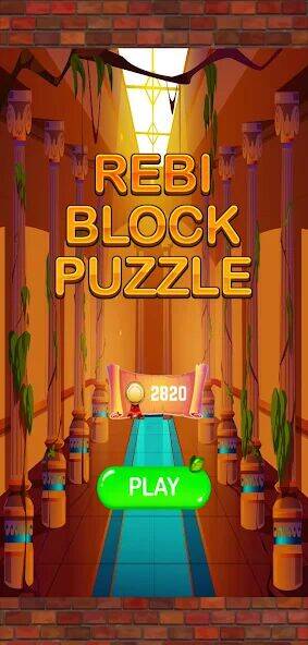 Скачать взломанную ReBi Block Puzzle [Бесплатные покупки] MOD apk на Андроид