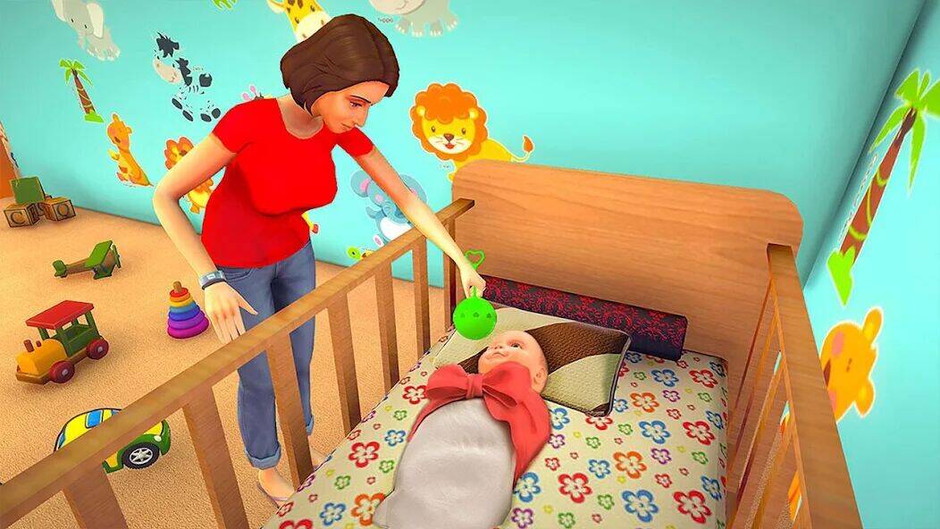 Скачать взломанную Virtual Pregnant Mom Baby Care [Много монет] MOD apk на Андроид