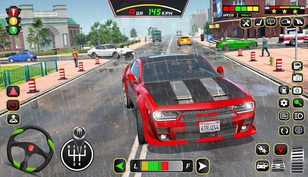 Скачать взломанную Real Car Parking 3D Car Games [Много монет] MOD apk на Андроид