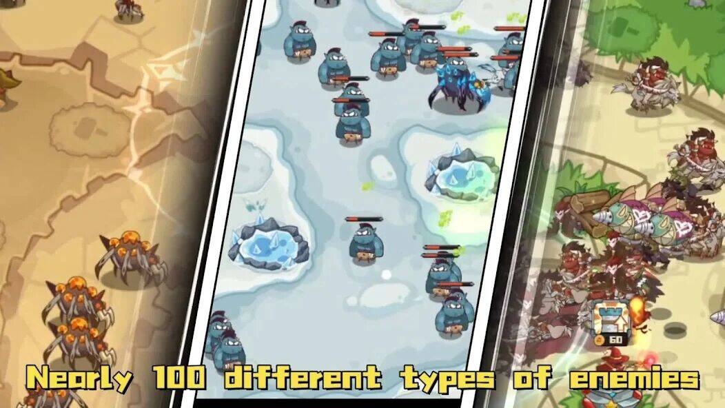 Скачать взломанную Chrono Crystal - Tower Defense [Мод меню] MOD apk на Андроид