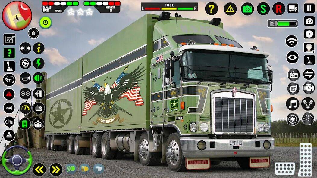 Скачать взломанную русская армия грузовик игра [Много денег] MOD apk на Андроид