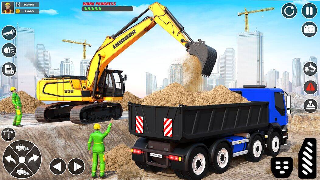 Скачать взломанную City Builder Construction Sim [Мод меню] MOD apk на Андроид