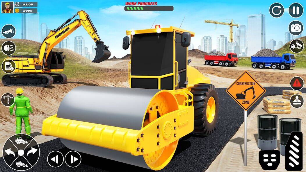 Скачать взломанную City Builder Construction Sim [Мод меню] MOD apk на Андроид
