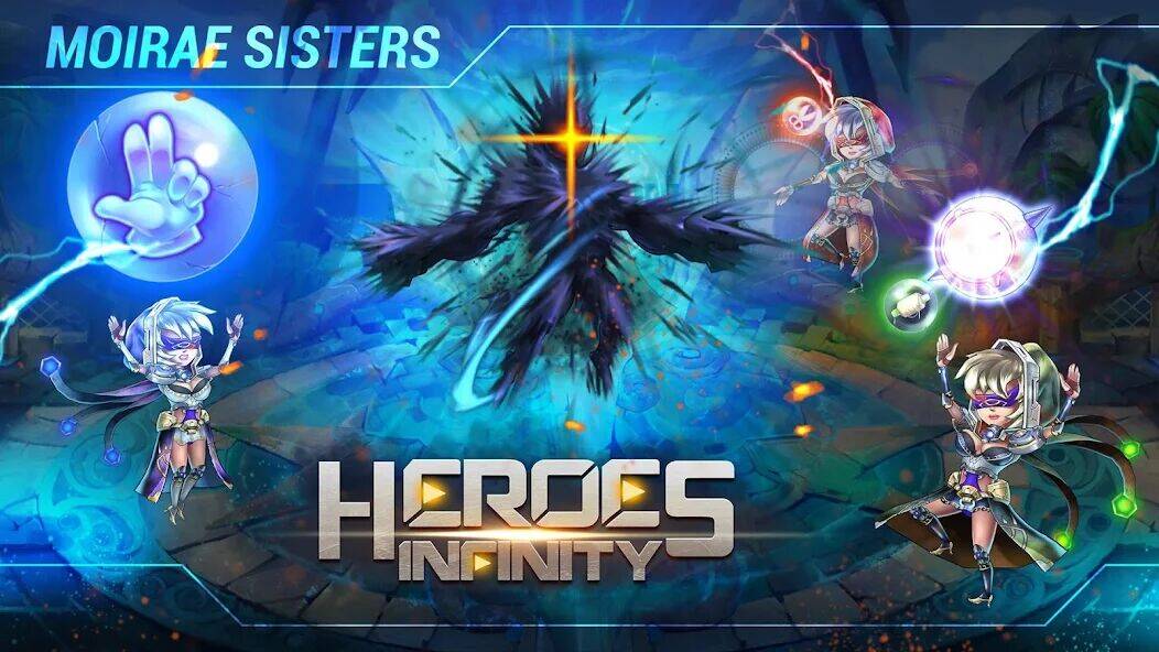 Скачать взломанную Heroes Infinity: Super Heroes [Много денег] MOD apk на Андроид