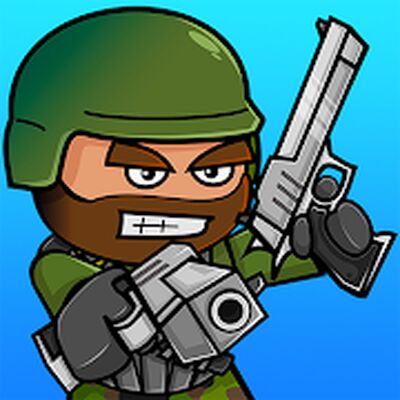 Скачать взломанную Mini Militia - Doodle Army 2 [Много денег] MOD apk на Андроид