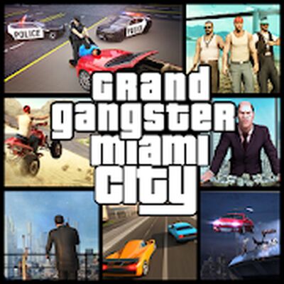 Скачать взломанную Grand Gangster Miami City Auto Theft [Мод меню] MOD apk на Андроид